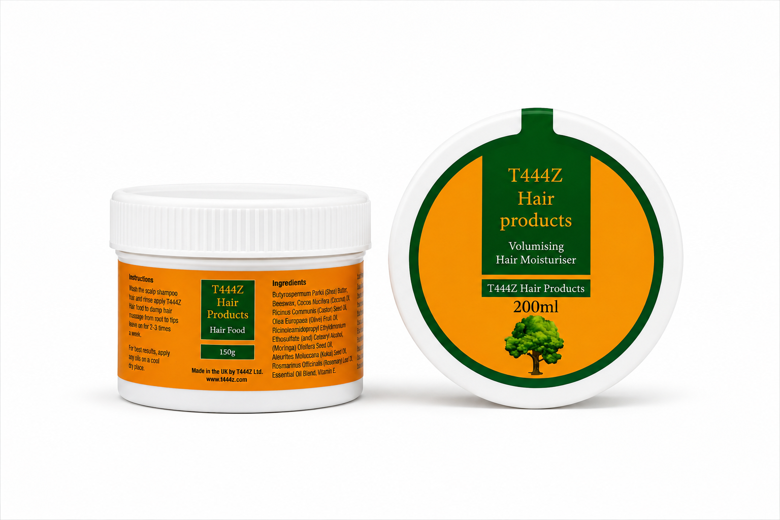 T444Z Hair Food & Hair Moisturiser Bundle